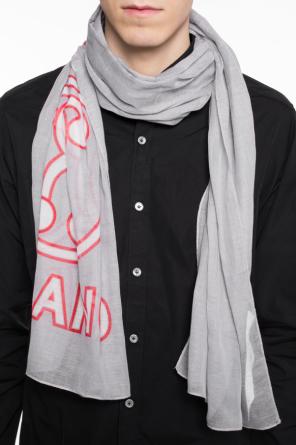Logo-embroidered scarf, zdjęcie 2 Logo-embroidered scarf od Moschino